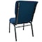 Flash Furniture Advantage Navy Discount Church Chair, 21" Wide EPCHT-101 - alternate 2